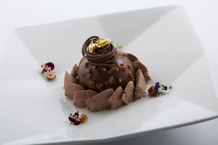 smoked chocolate dessert trend for holiday party 2018