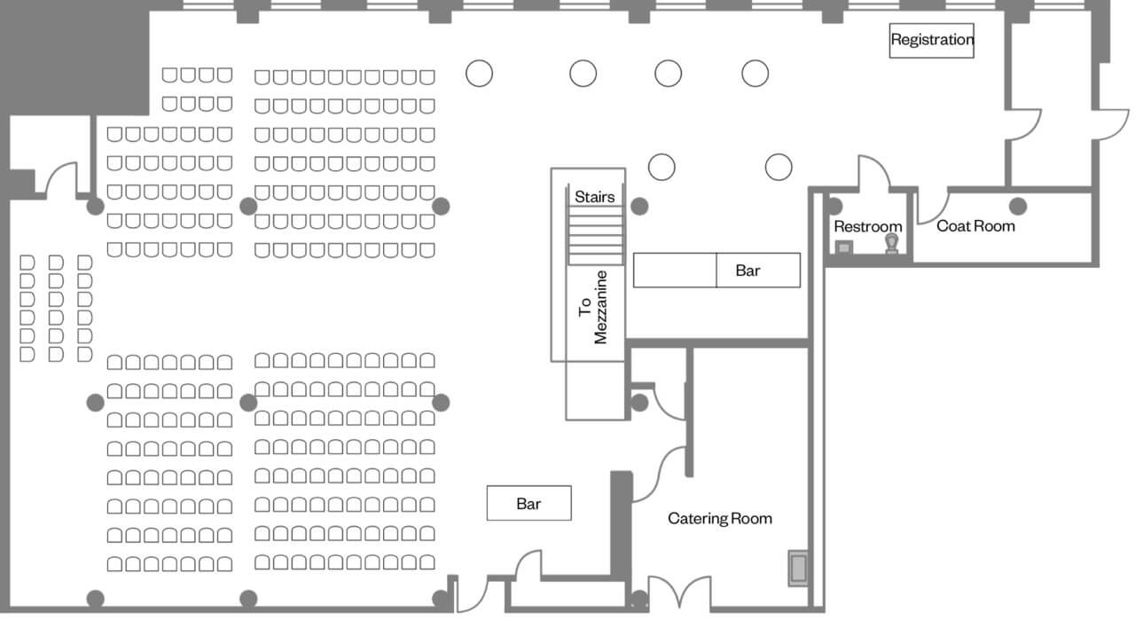 Floorplans | Chez | Chicago Event Venue