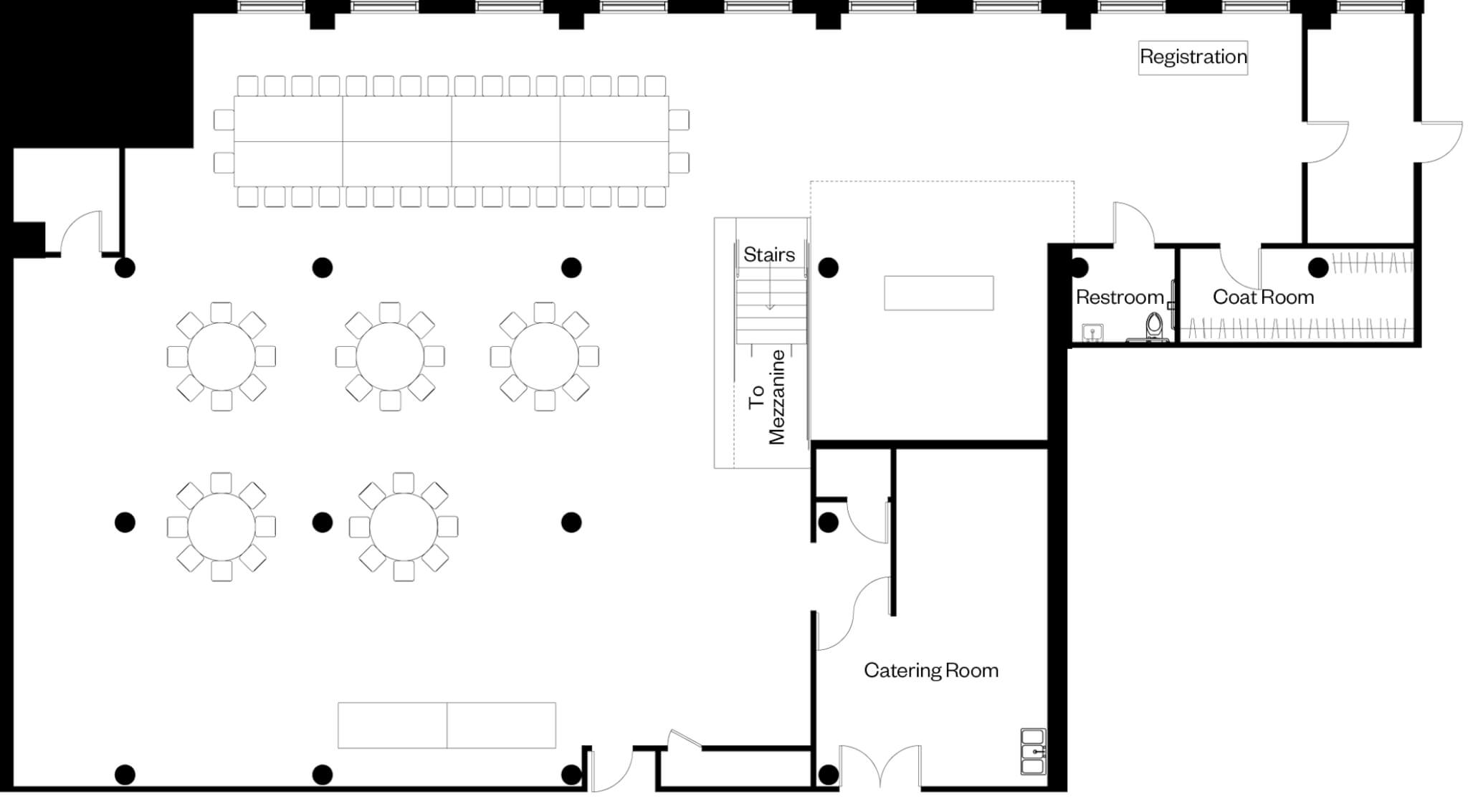 Floorplans | Chez | Chicago Event Venue